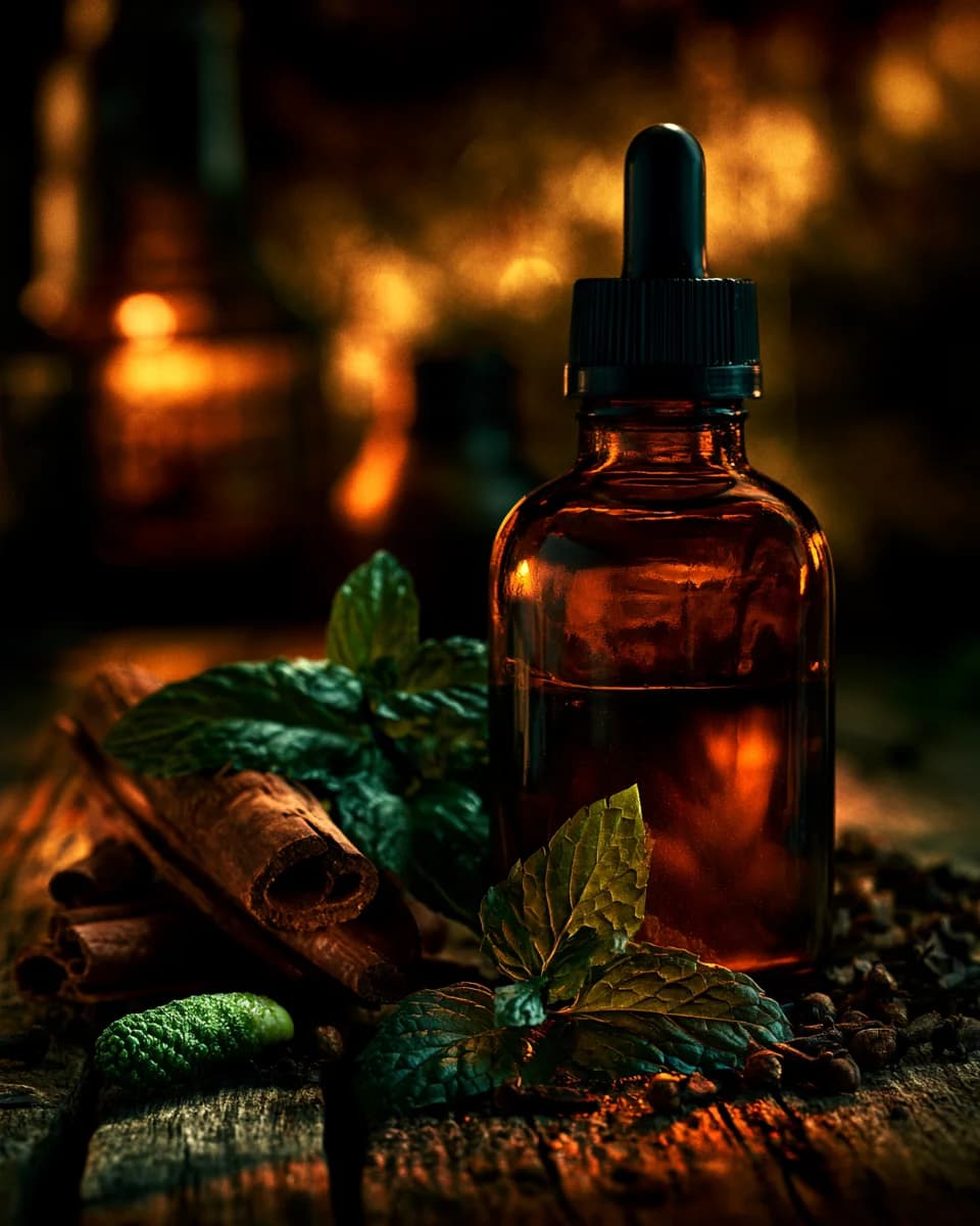 Crown Blend herbal oil, premium concentrated Thai herbal ritual oil